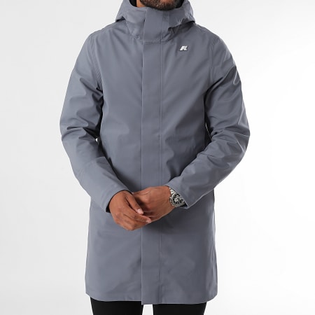 K-Way - Parka con capucha Thomas Bonded K7126WW Gris