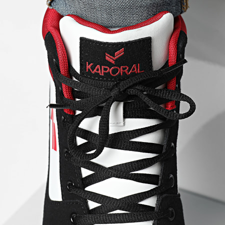 Kaporal - Bokalit C077122 Wit Zwart Sneakers