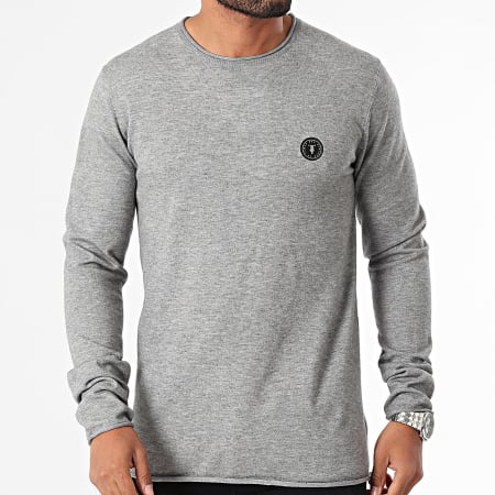 Le Temps Des Cerises - Terry ML192 Maglione Grigio Heather