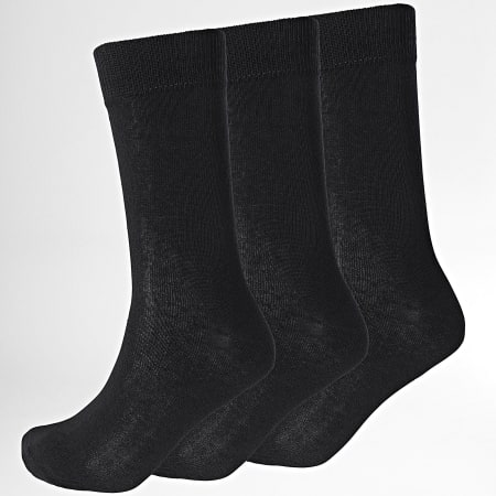 Only And Sons - 3 Pares Calcetines Finch Negro