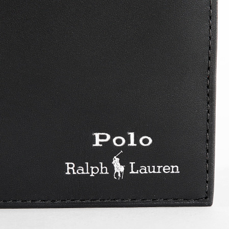 Polo Ralph Lauren - Portafoglio originale del giocatore nero