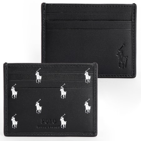 Polo Ralph Lauren - Estuche All Over Player Negro Blanco