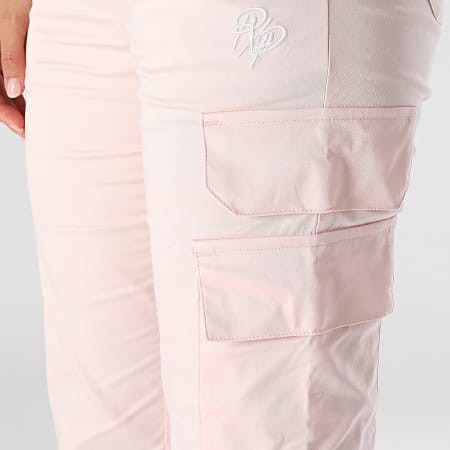 Project X Paris - Pantalon Cargo Femme F224141 Rose