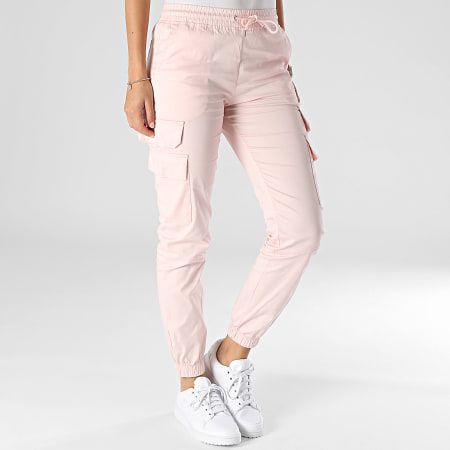 Project X Paris - Pantalon Cargo Femme F224141 Rose