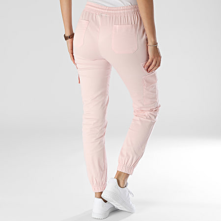 Project X Paris - Pantalon Cargo Femme F224141 Rose