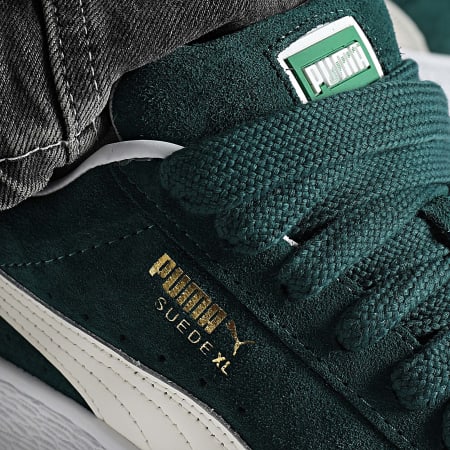 Puma - Manden Suède XL 395205 Donker Myrtle Warm Wit