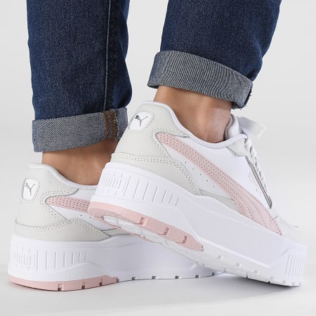 Puma - Scarpe da ginnastica Karmen II Idol 397461 Puma Donna Bianco Mauve Mist Grigio