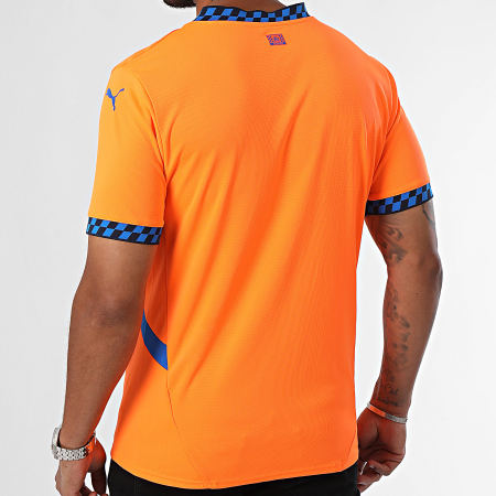 Puma - Camiseta de fútbol OM Tercera Réplica 775300 Naranja