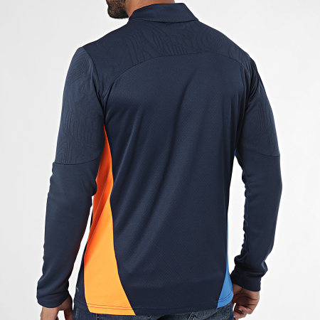 Puma - OM Training 1/4 Zip Top 778222 Navy Zip Neck Sweat Top