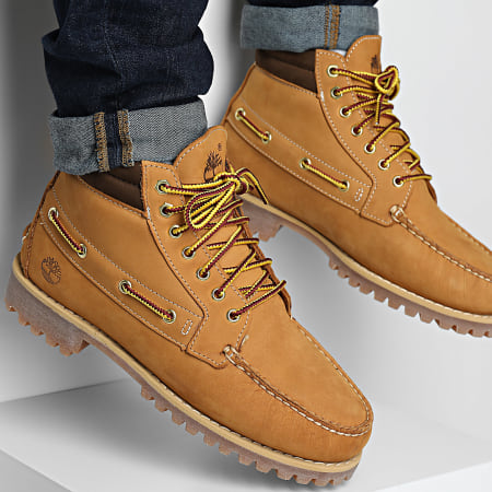 Timberland - Laarzen Authentic Mid Lace Boot A2N4C Wheat Nubuck