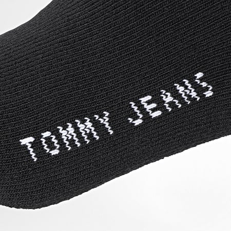 Tommy Jeans - Lote de 4 Pares de Calcetines 9686 Negro Blanco