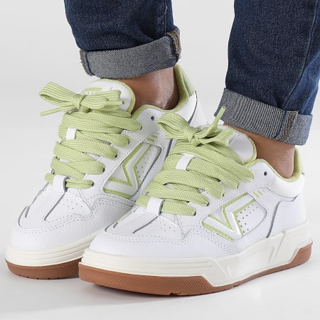 Vans - Upland Damesschoenen D1HLIM1 Vintage Leer Lime