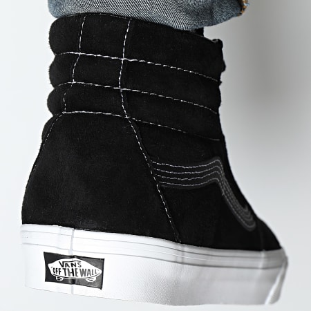 Vans - Sk8 Hi CMXBM81 Pig Suede Black Hi-Top Sneakers