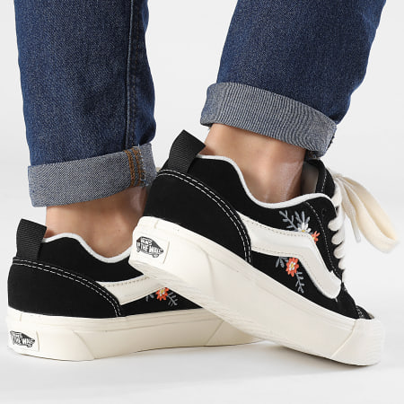 Vans - Sneakers donna Knu Skool 00CSO Nero Floreale