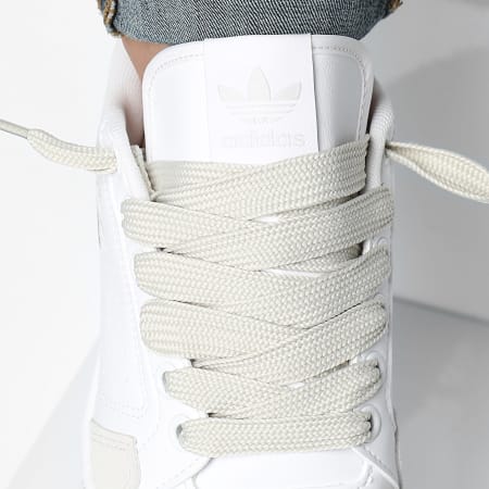 Adidas Originals - Baskets NY 90 JI1899 Footwear White Grey One x Superlaced Gros Lacet Beige