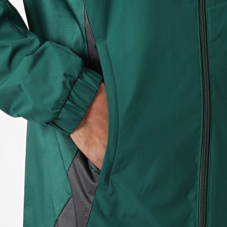 Adidas Performance - Argelia Chaqueta con capucha y cremallera JJ5989 Verde