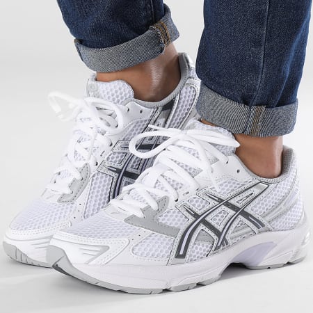 Asics - Dames Gel 1130 1202A164 Witte Drager Grijs Sneakers