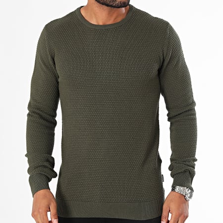 Blend - Maglione 20717257 Verde cachi