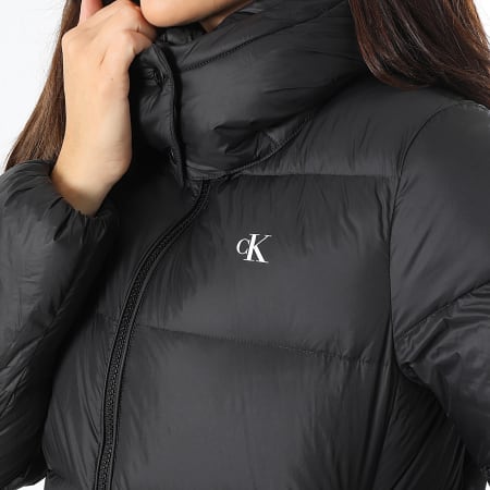 Calvin Klein - Doudoune Capuche Femme 3571 Noir