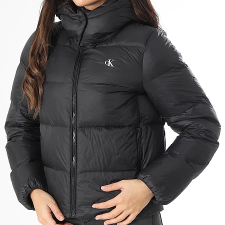 Calvin Klein - Doudoune Capuche Femme 3571 Noir
