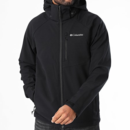 Columbia - Cascade Ridge III Chaqueta Softshell con capucha y cremallera 2090412 Negro