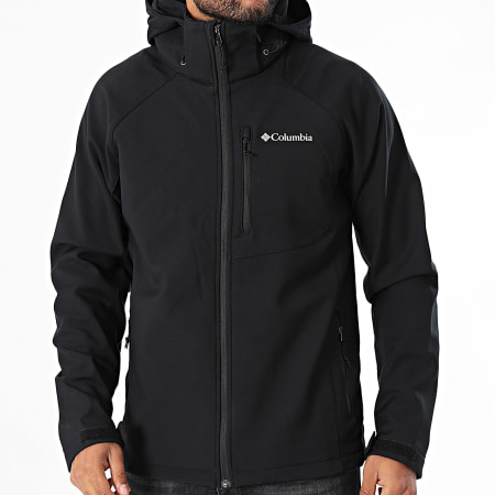 Columbia - Cascade Ridge III Softshell Hooded Zip Jacket 2090412 Zwart