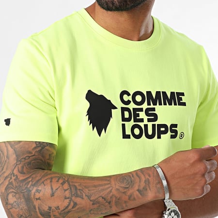 Comme Des Loups - Rio T-shirts Lime Groen