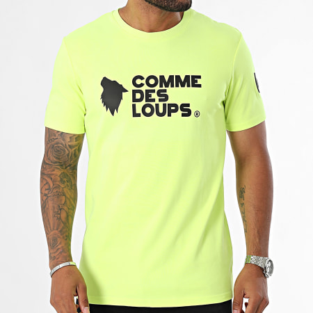 Comme Des Loups - Rio T-shirts Lime Groen