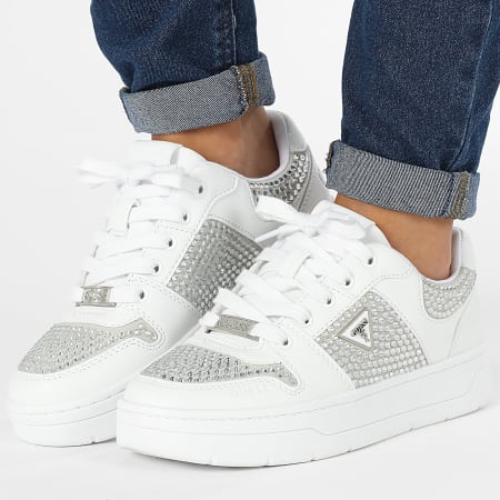 Guess - Sneakers Mujer FLFNRSELE12 Blanco