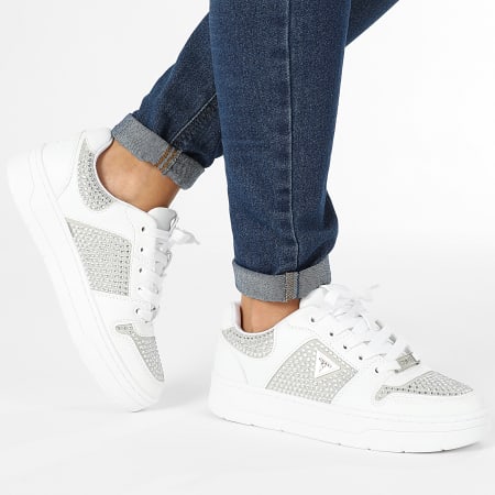 Guess - Sneakers Mujer FLFNRSELE12 Blanco