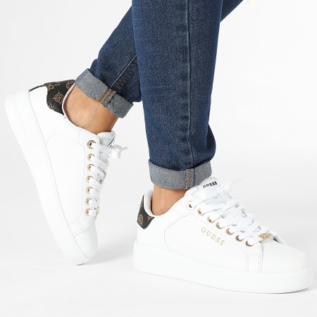 Guess - Scarpe da ginnastica da donna FLFRO2FAL12 Bianco