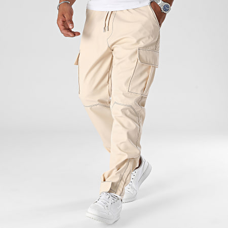 Ikao - Beige Cargo Broek