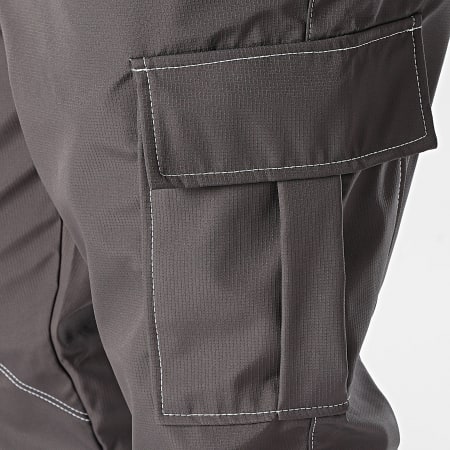 Ikao - Pantaloni cargo grigio antracite