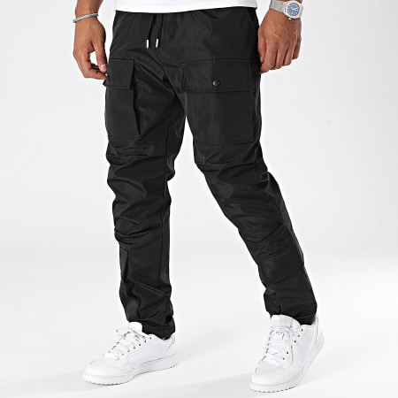 Ikao - Pantalones cargo negros