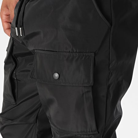 Ikao - Pantalones cargo negros