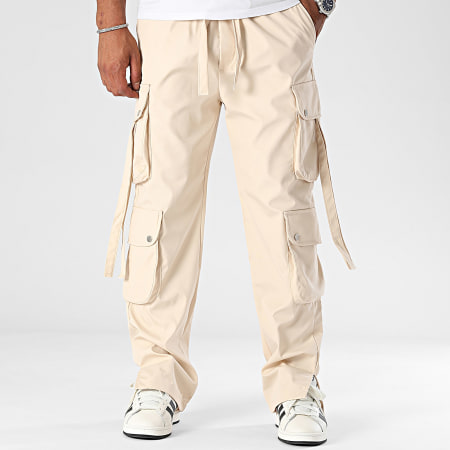 Ikao - Beige Cargo Broek