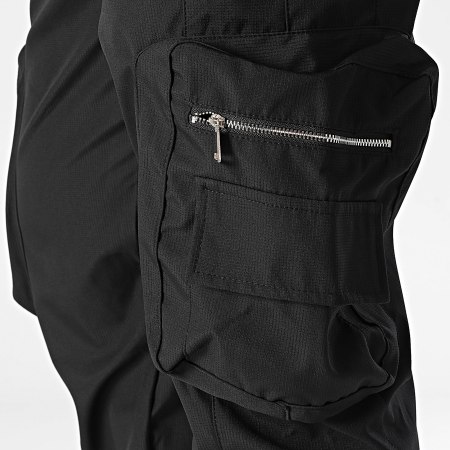 Ikao - Pantalones cargo negros