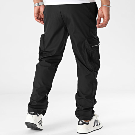 Ikao - Pantalones cargo negros