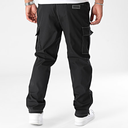 Ikao - Pantalones cargo negros