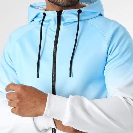 LBO - Ensemble De Survêtement 0246 Bleu Clair Blanc Dégradé