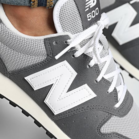 New Balance - Lifestyle 500 GM500LCR Grijze sportschoenen