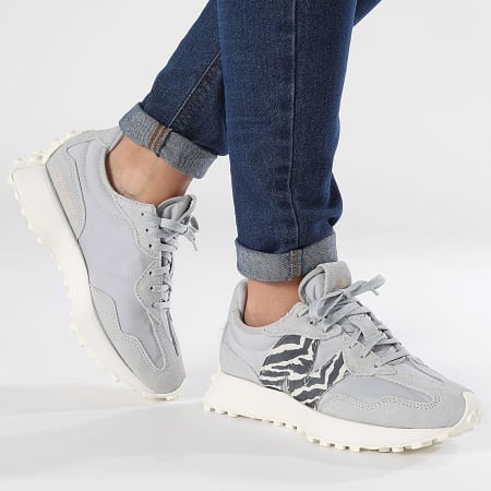 New Balance - Baskets Femme 327 WS327PI Grey