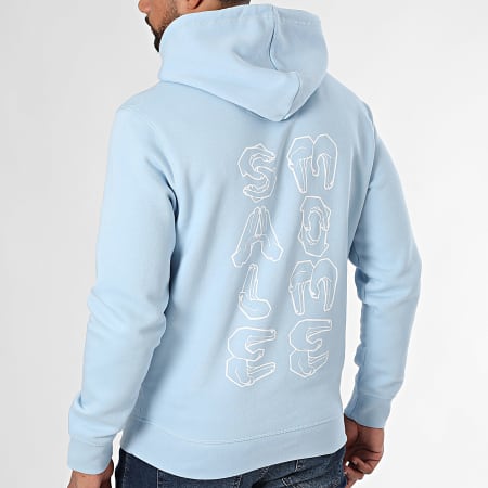 Sale Môme Paris - Sudadera con capucha Signs Sky Blue White