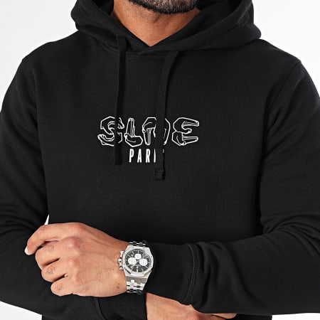 Sale Môme Paris - Signs Hoodie Negro Blanco