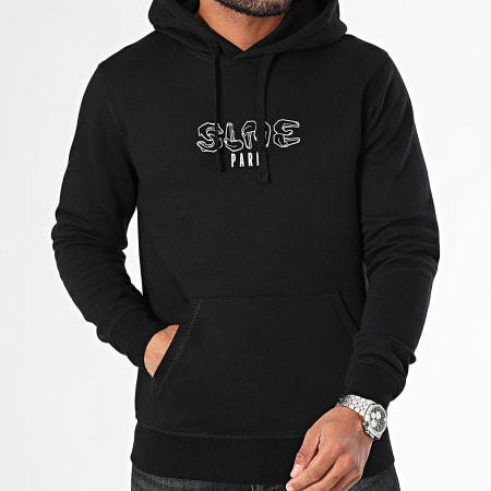 Sale Môme Paris - Signs Hoodie Negro Blanco