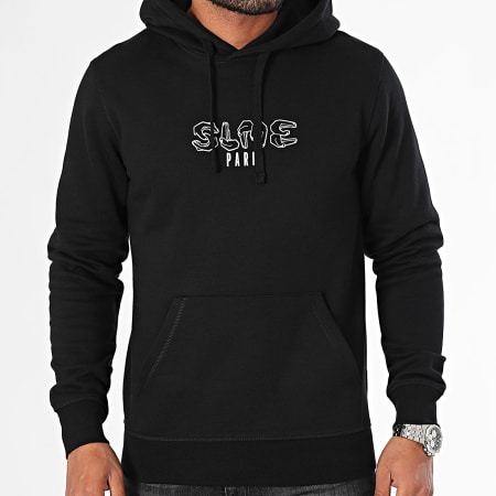 Sale Môme Paris - Signs Hoodie Negro Blanco