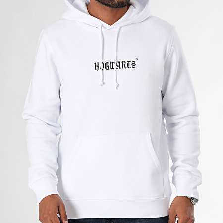 Harry Potter - Zweinstein Hoodie Wit Zwart