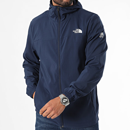 The North Face - Cazadora con capucha A893K Azul marino