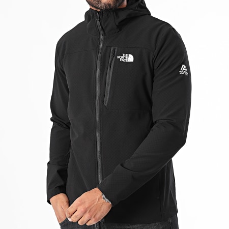 The North Face - MA A892S Chaqueta con capucha y cremallera Negro