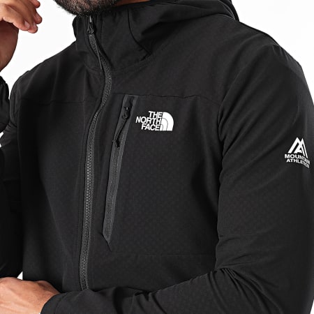 The North Face - MA A892S Chaqueta con capucha y cremallera Negro